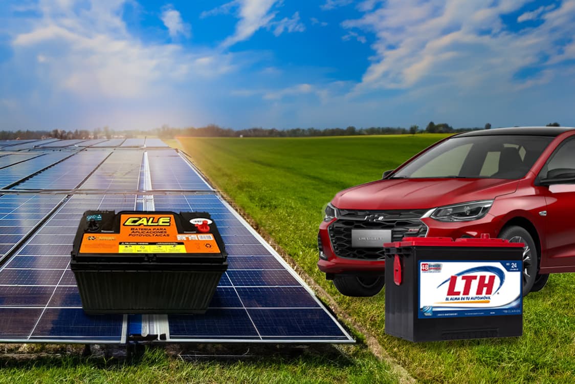 Diferencias entre baterías para autos y baterías solares