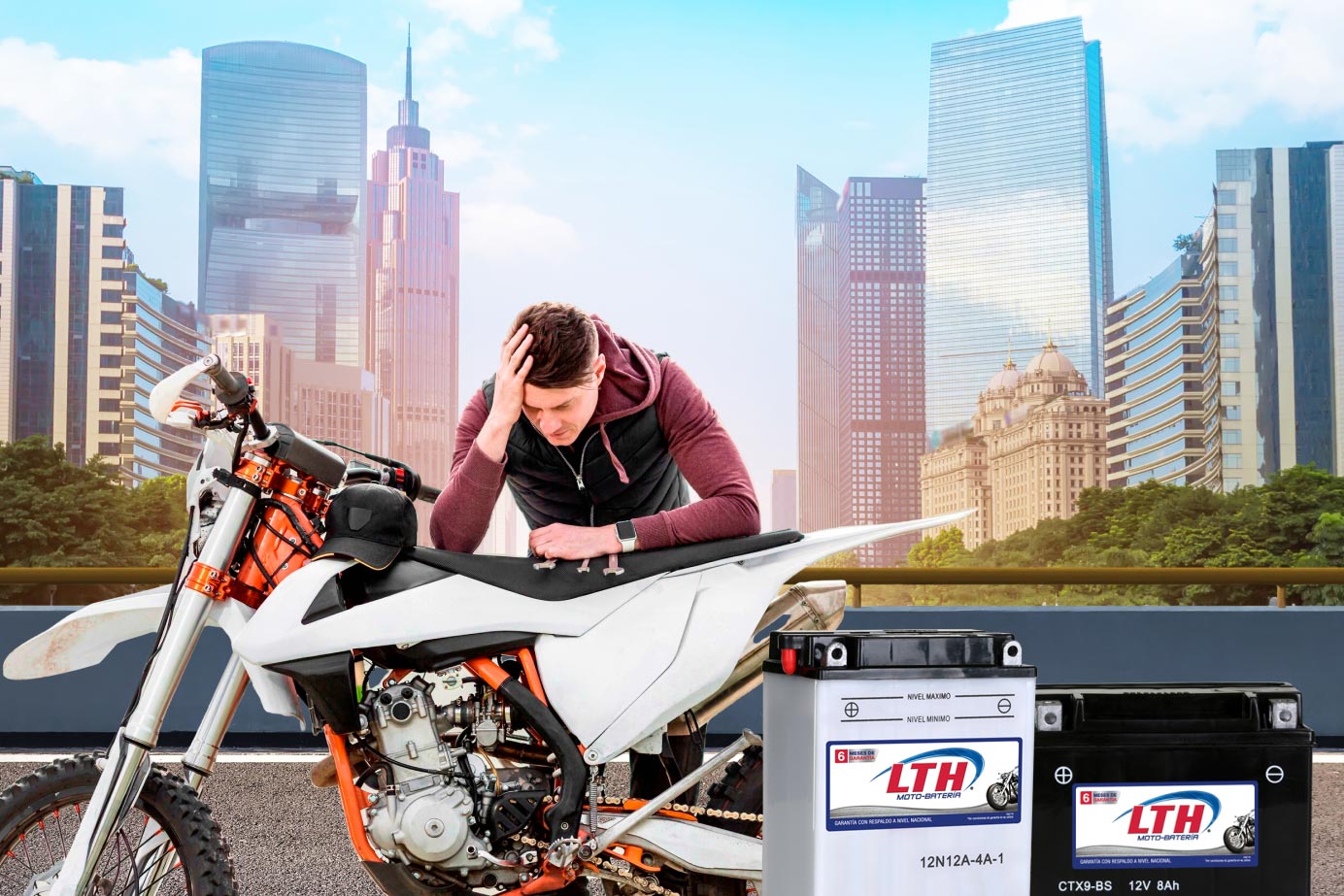 ¿Por qué se descarga la batería de mi moto?